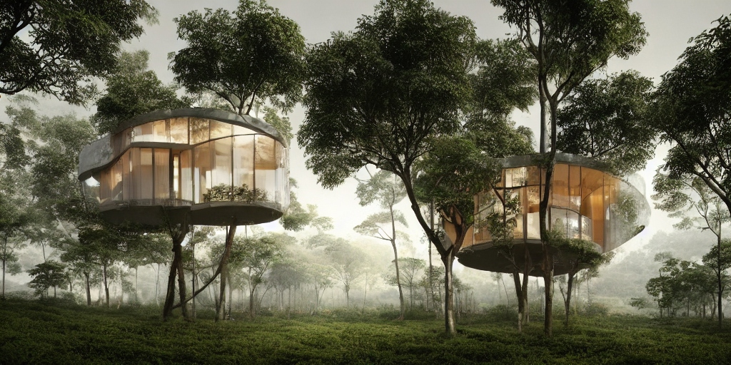 32+ Modern Tree-house Concepts in a Tea Garden (Plantation)