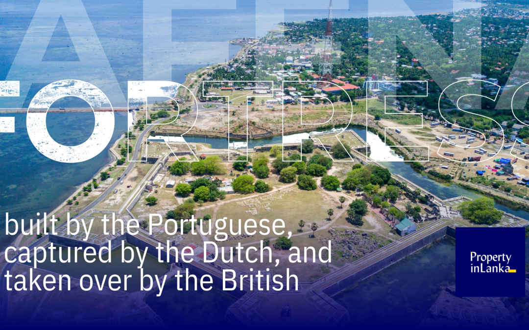 A fortress, built by the Portuguese, captured by the Dutch, and taken over by the British
